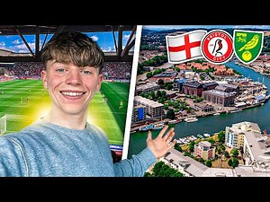 I watched NORWICH CITY in the MOST BEAUTIFUL CITY in ENGLAND🏴󠁧󠁢󠁥󠁮󠁧󠁿! Bristol City vs Norwich City