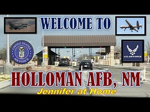 WELCOME TO HOLLOMAN AIR FORCE BASE, Tour of the Base & Local Community. #usaf #military #alamogordo