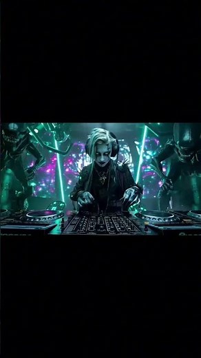 TECHNO 💣 DARK RAVE ALIEN 👽 Ai Video #techno #rave