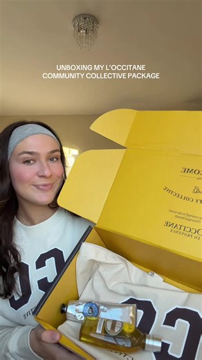 unboxing my @LOCCITANE community collective box!!! absolutely loveee #loccitane #pr #prunboxing #loccitanecommunitycollective