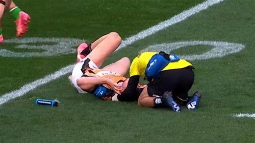 Doueihi taken from the field with fractured eye