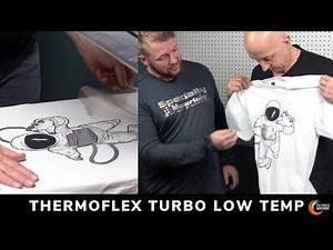 How to Press Thermoflex Turbo Low Temp HTV
