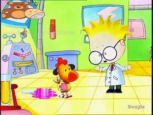 Cartoons Dougie in disguise as a Dancer