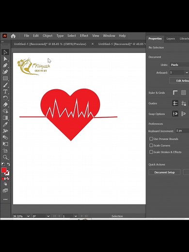 Creative Heart Logo Design Techniques for Graphic Designers