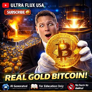 Making a $70,000 Coin: The Secret U.S. Plant for Gold Bitcoins. Inside the U.S. Minting Plant: Manufacturing 24K Gold Bitcoins. ​ How Physical Bitcoins Are Made: From Liquid Gold to Crypto. ​ ​Disclaimer: This video is an AI-supported documentary created for educational and entertainment purposes. It visualizes the high-end numismatic minting process for physical crypto-collectibles and bullion coins in modern U.S. facilities. ​We are entering a high-security facility where digital currency beco