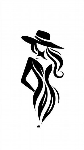 From Lines to Beauty ✨ | 2D Drawing Animation of a Girl with Hat