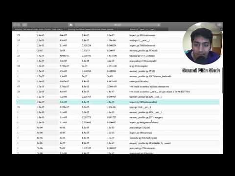Write Faster Python Code | Learn about Cprofile | prof | snakeviz | perfcounter