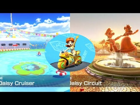 Mario Kart 8 Deluxe - All Daisy Courses