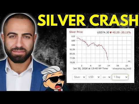 🔴 BREAKING Silver Price FLASH CRASH! What You Need to Know NOW!