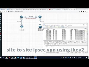 site to site ipsec vpn configuration using ikev2