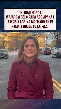 Oslo espera: un momento histórico de libertad junto a María Corina