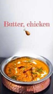 Restaurant-Style Butter Chicken Recipe | Chef Michael’s Special Gravy Recipe #shorts ‪@Chefmichaeel‬