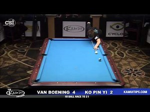 CSI Presents The Kamui Challenge: Shane Van Boening vs Ko Pin Yi Pt.1
