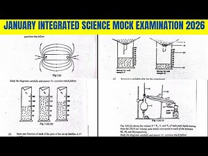 BECE JANUARY 2026 Integrated Science Mock 2 Questions and Answers