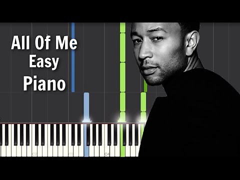 How to play ALL OF ME Piano Tutorial (EASY)