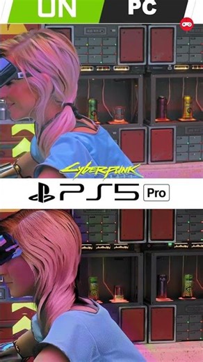 PS5 Pro vs PC no Cyberpunk 2077 - Qual Ganha #cyberpunk