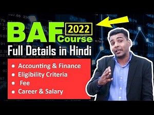 What is BAF? Best Course After 12th Commerce | BAF Career Guidance