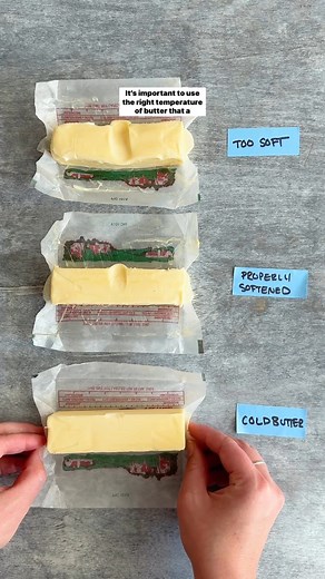Many baking recipes (ours included) call for room temperature butter. 🧈 Follow this guide when baking to ensure your butter is perfectly softened. | America's Test Kitchen