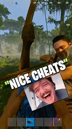 I MADE HIM LOG OUT.. 🤣 #rust #solo #rustgame