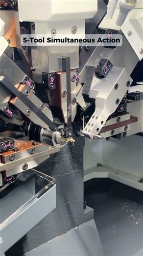 5-Tool Simultaneous Machining: Speed You Won’t Believe! ⚙️