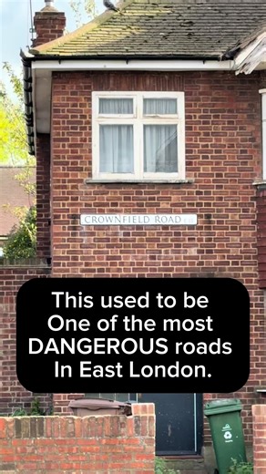 This used to be one of the most dangerous roads in East London | london way