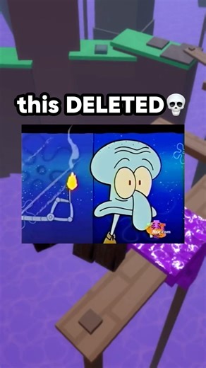 This SpongeBob Scene Was TOO Violent For TV 💀 #shorts #roblox #cartoon
