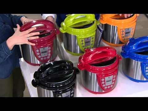 Cook's Essentials 4qt. SS Digital Pressure Cooker w/ Glass Lid on QVC