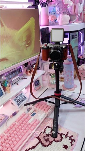 My Cozy Creator Setup 🌸 | Sony A7CII + Ulanzi MT-44B + Mini LED Light #mysony