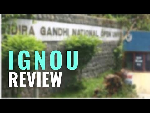 IGNOU Review | Placements, Courses, Admission | IGNOU vs SOL| Indira Gandhi National Open University