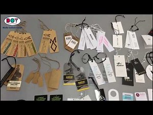 Paper Hang Tags | Custom Brand Logo Services | Clothes Accessories Manufacturer - DOYLabel