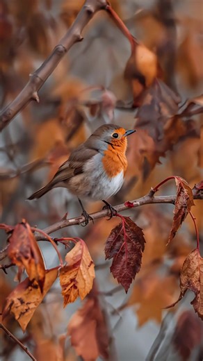 The simple pleasure of a Robin redbreast against the green. Nature's little mood boost. 🤨🐦🌞 #Wildlife #RobinBird #NaturePhotography #BirdSong #SunshineOnWings #fblifestyle #FeatheredFriends #BeautifulBirds | Dec.Ivy