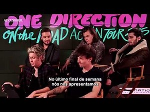 Legendado: Entrevista exclusiva - One Direction - On the Road Again Tour 2015 - Live Nation