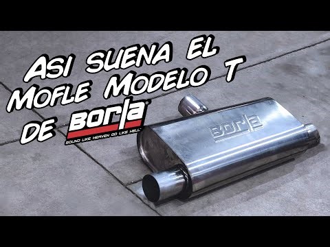 This is what the Borla Exhaust Model T Muffler sounds like