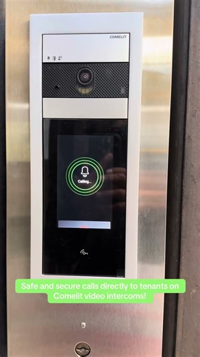 Call tenants for secure access with Comelit intercoms