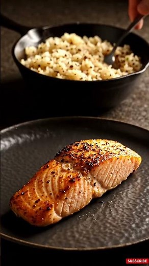 Blackened Salmon – Quick High-Protein Dinner Recipe 🐟#nutrition #eatclean #easyrecipes