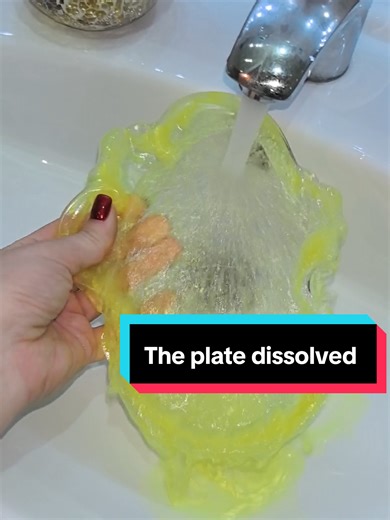 Discover How This Plate Dissolved in Ice Experiment