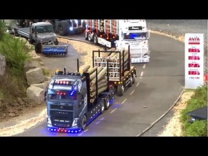 Mega RC Trucks & Heavy Transport | RC Trade Fair Fascination Model Making 2023 | Part 1