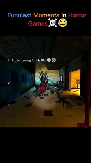 Top 3 Funniest Moments in Horror Games☠️😂(A wild monster has appeared)