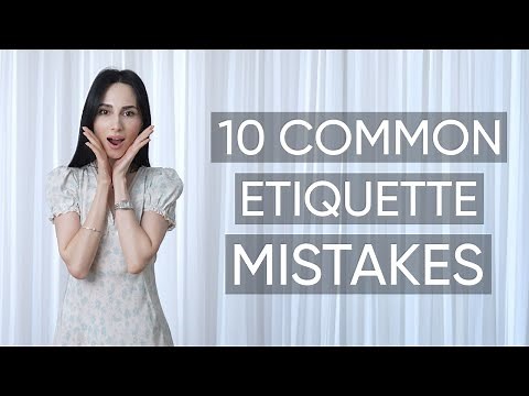 10 Etiquette Rules People Break Without Realizing | Jamila Musayeva