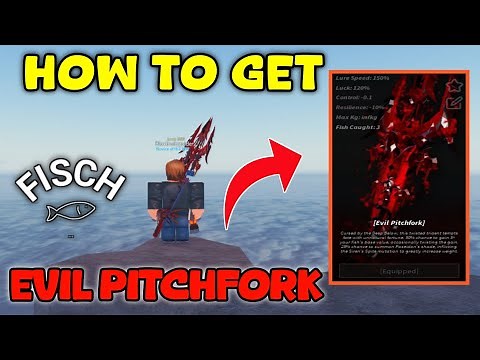 How To Get Evil Pitchfork Rod In Fisch (2025) | Full Guide