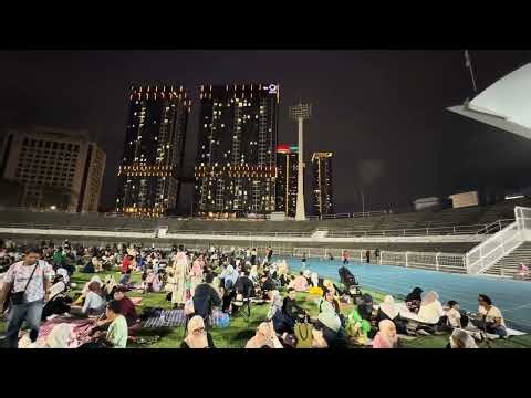 PNB 118 from Stadium Merdeka | Stunning KL Landmark View #malaysia #pnb118 #stadiummerdeka