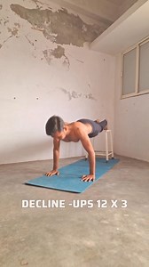 Chest day at home done right. 🏠🏋️‍♂️ Push-ups, Wide push-ups, Diamond push-ups, Decline push-ups & Chest hold. One routine, full chest activation. Consistency is the real secret. | Coach Pintu80