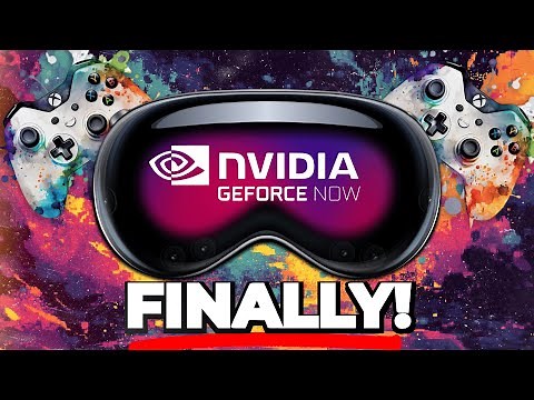 The BEST WAY To Cloud GAME On Vision Pro!| GeForce Now