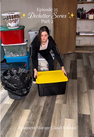 Decluttering My Basement Storage Closet: Part 2