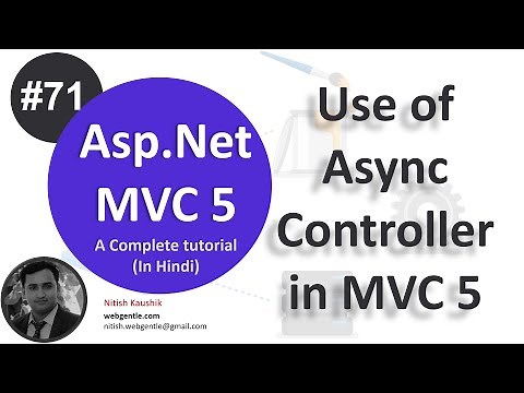 (#71) Async controller in MVC | mvc tutorial for beginners in .net c# | MVC By Nitish