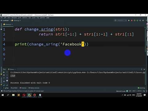How to swap first and last letters a string in Python