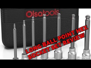 OLSA TOOLS BALL POINT ALLEN SOCKET SET/HEX KEY SET REVIEW