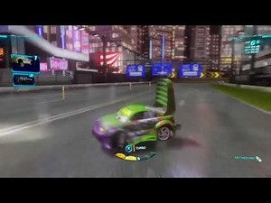 Cars 2 The Video Game | Wingo is in the zone - Ginza Sprint | 9 laps