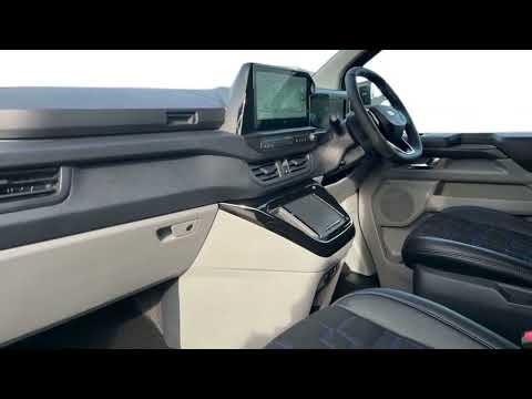 Ford Custom DCIV V710 L1 MSRT AUTO Yellow Green Single Passenger seat Power Dual Side Door Tow Bar