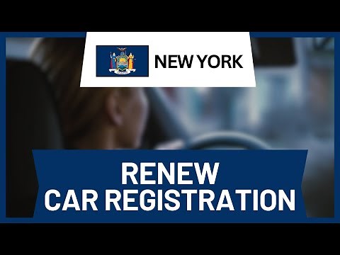 How to Renew Car Registration Online NY